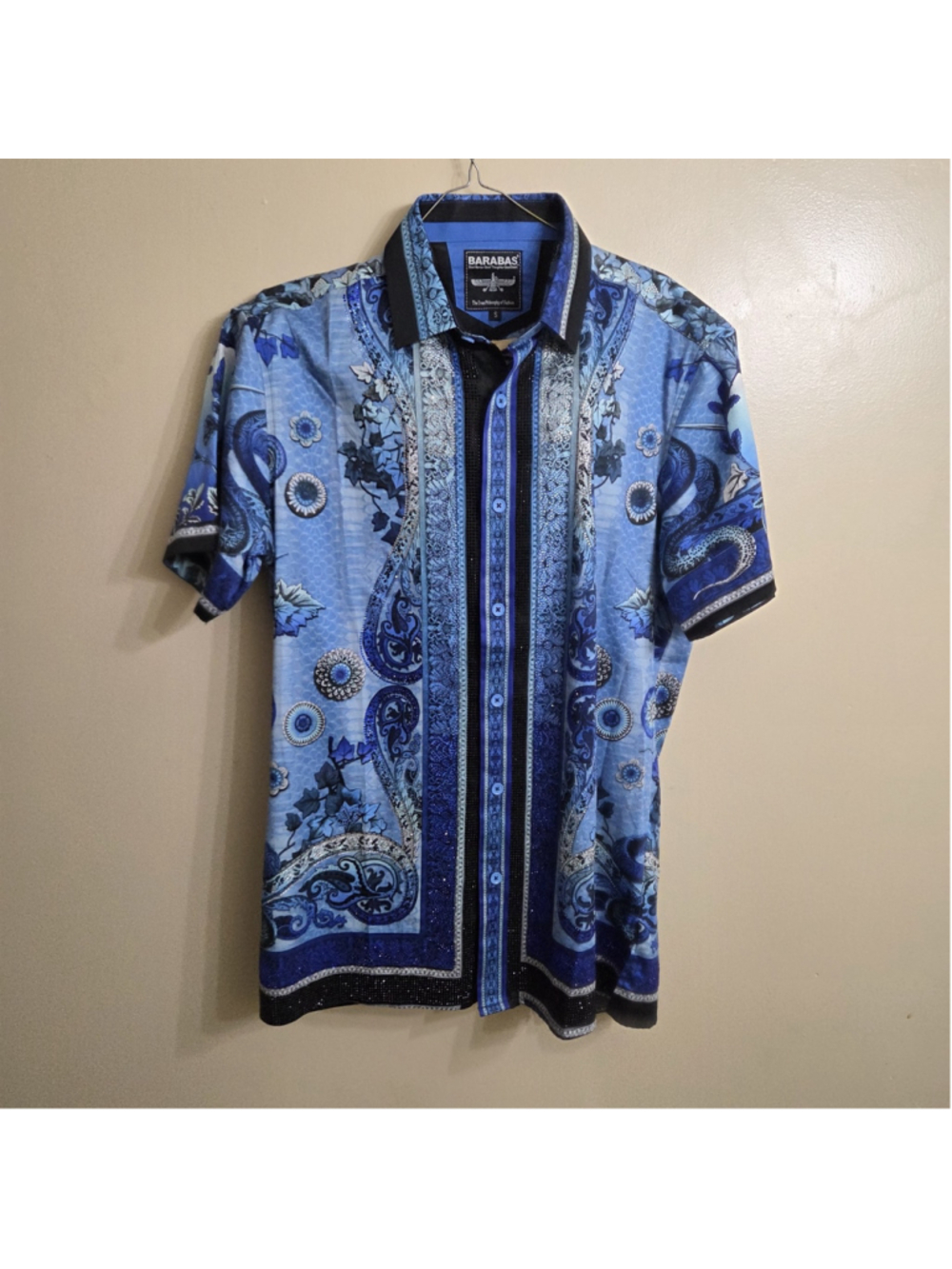 barabas mens shirt small